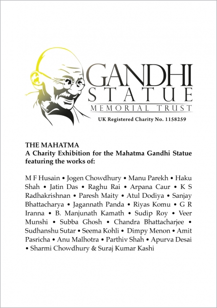 The Mahatma | A Charity Exhibition for the Mahatma Gandhi Statue